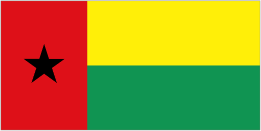 Vlag Guinee-Bissau
