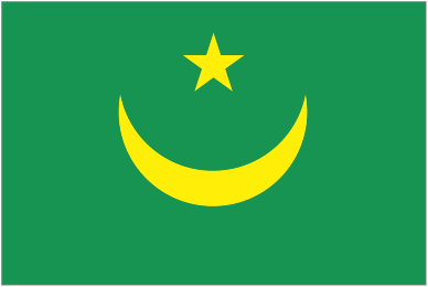 Vlag Mauritanië