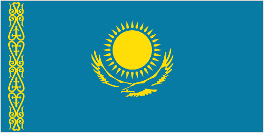 Vlag Kazachstan
