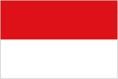 Vlag Indonesië