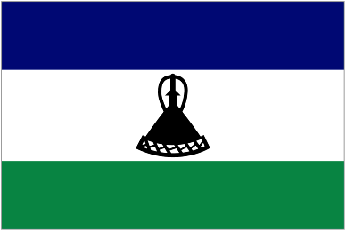 Vlag Lesotho