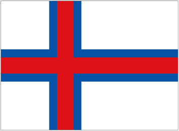 Vlag Faeröer