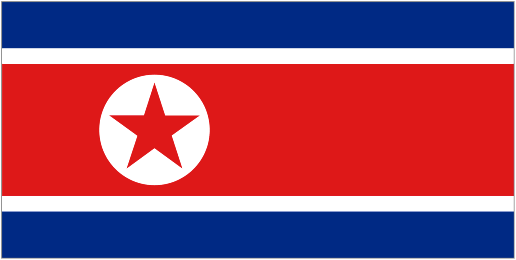Vlag Noord-Korea