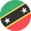Vlag Saint Kitts en Nevis