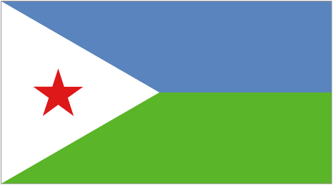 Vlag Djibouti
