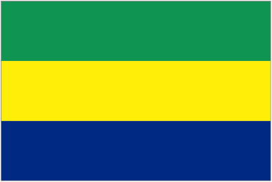 Vlag Gabon